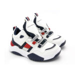 Sneakersy wysokie Tommy Hilfiger T3B4-30945-0815100 Biały