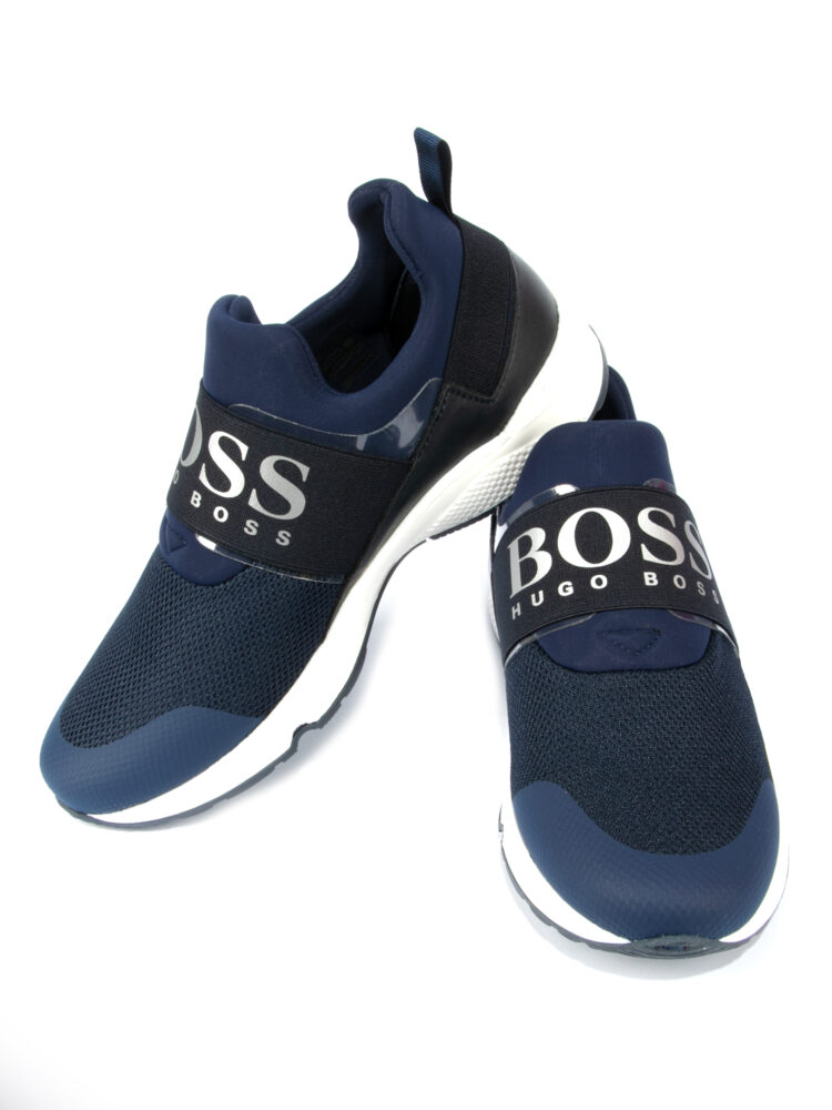 Sneakersy niskie Boss J29T93/849 Granatowy