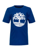 T-Shirt Timberland z nadrukiem dla chłopca niebieski