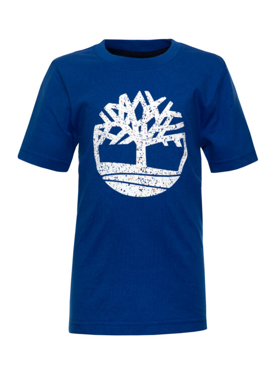 T-Shirt chłopięcy Timberland T25S34 Niebieski