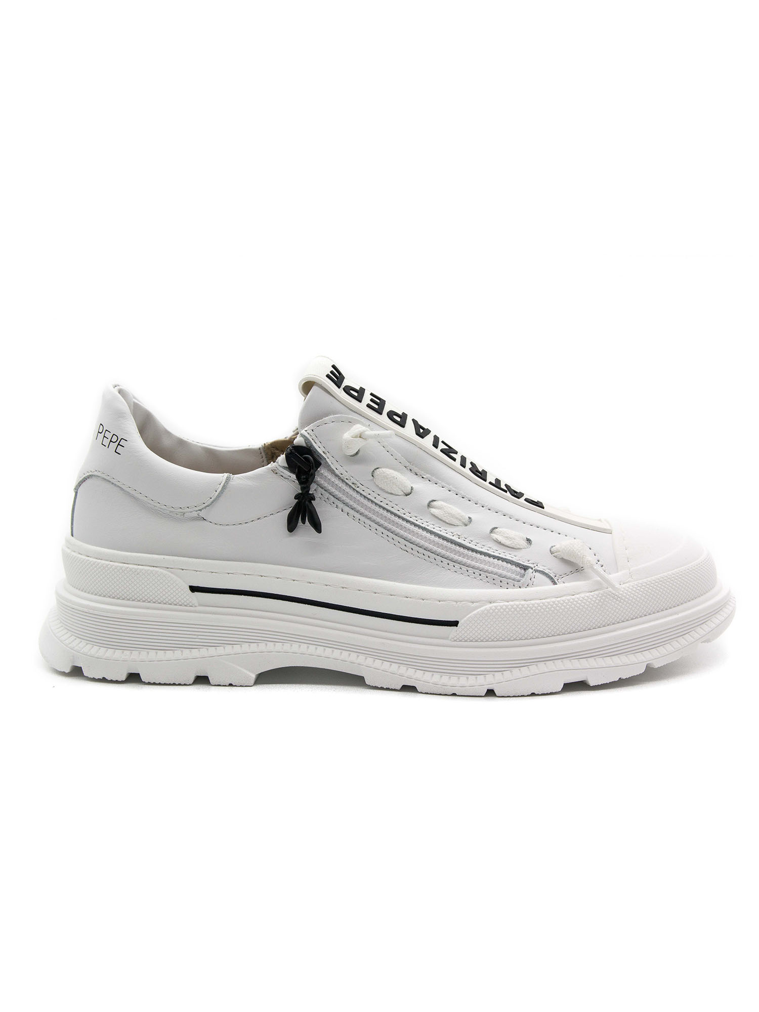 Sneakersy niskie Patrizia Pepe PJ620.06 Biały