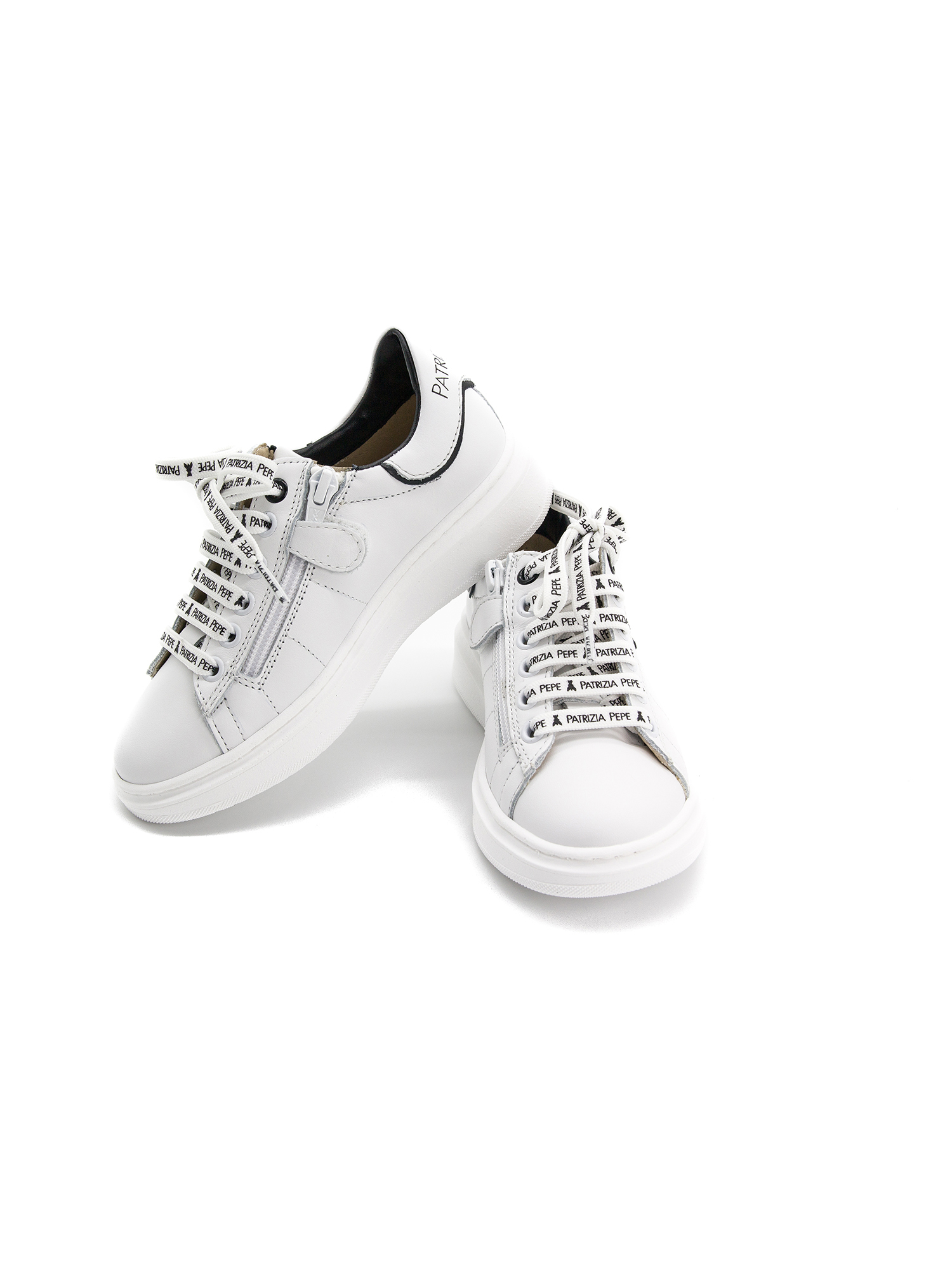 Sneakersy niskie Patrizia Pepe PJ610.06 Biały