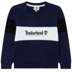 Bluza chłopięca Timberland T25S58 Granatowy