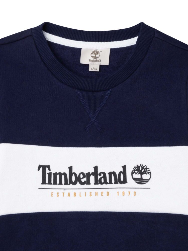 Bluza chłopięca Timberland T25S58 Granatowy