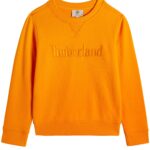 Bluza chłopięca Timberland T25S65 Pomarańczowy