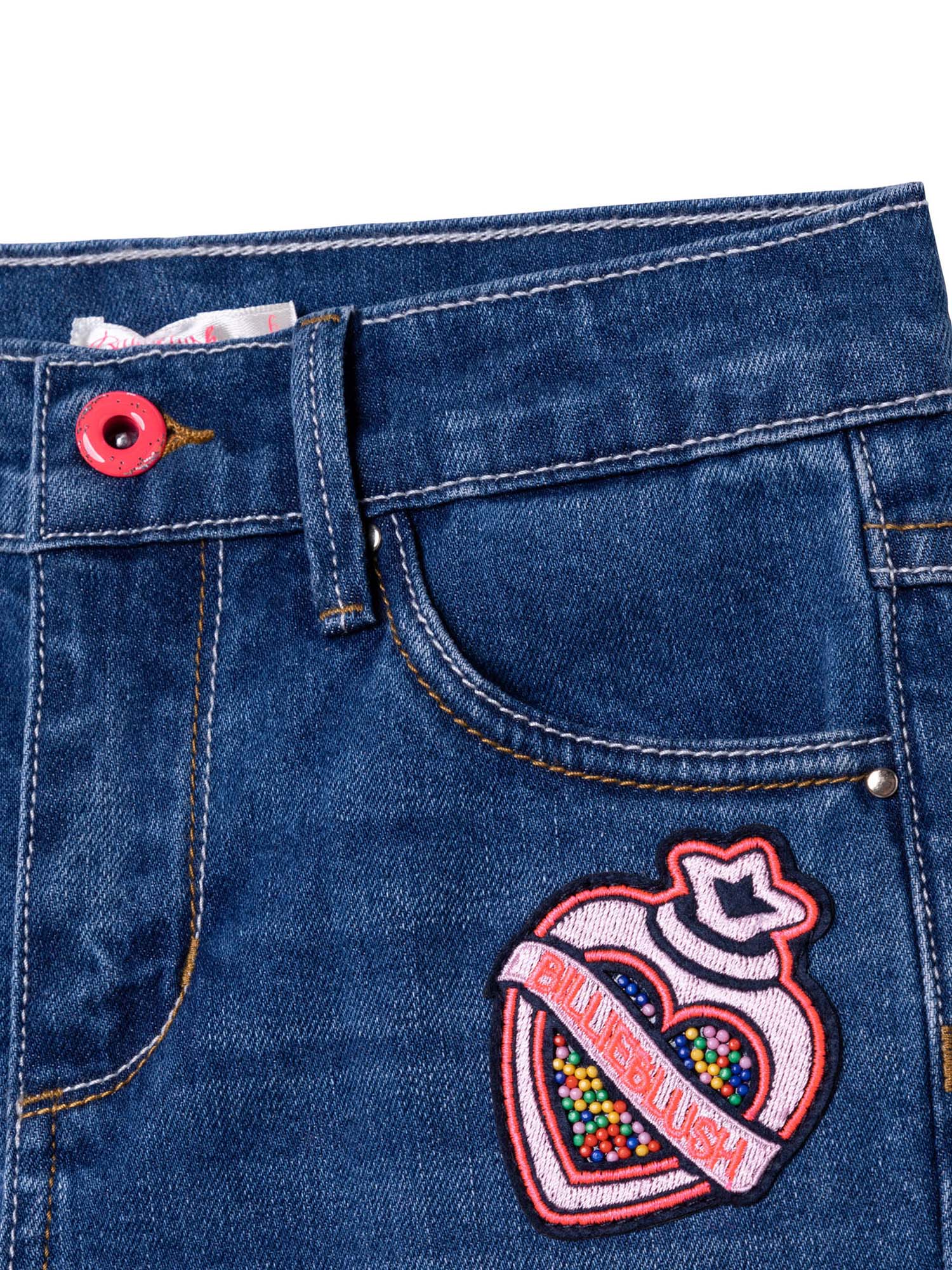 Spodnie jeansowe dziewczęce Billieblush U14463 Niebieski