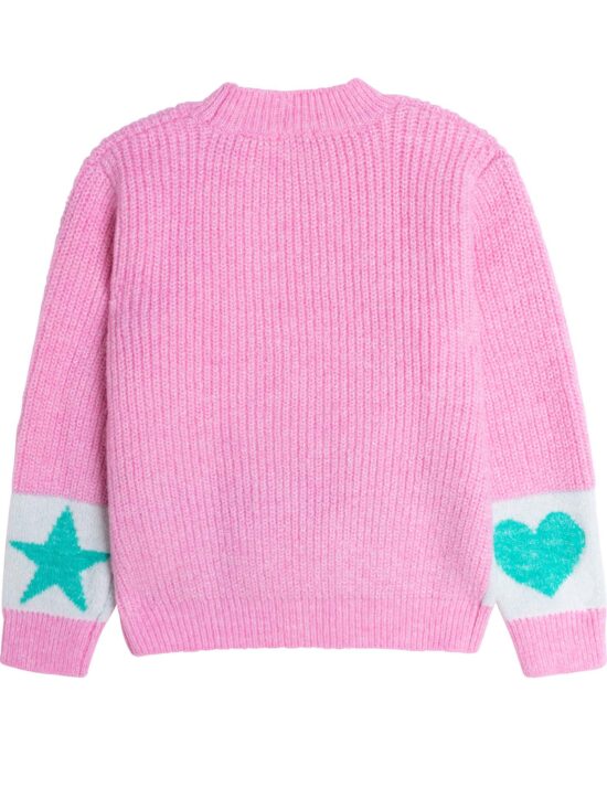 Sweter dziewczęcy Billieblush U15906 Różowy