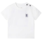 T-shirt dziecięcy Timberland T05K41/10B Biały