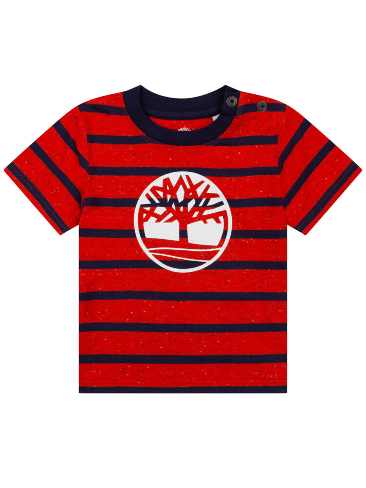 T-shirt dziecięcy Timberland T05K46/992 Czerwony