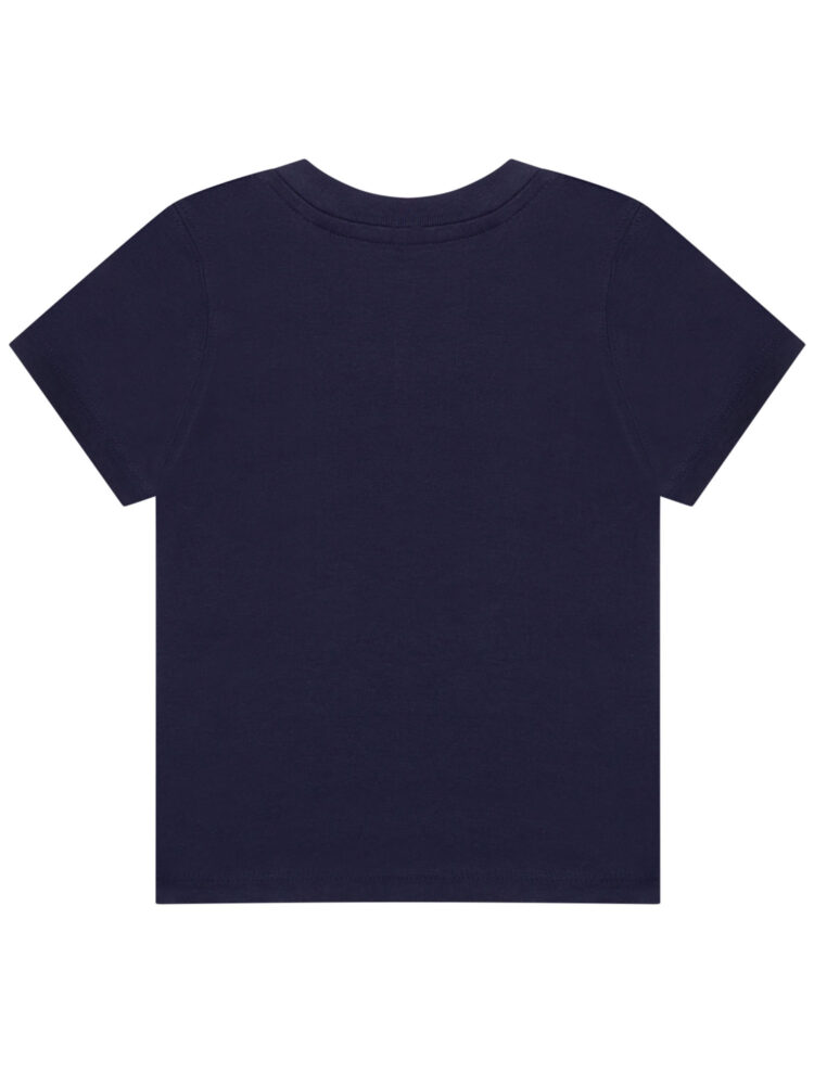 T-shirt dziecięcy Timberland T05K51/85T Granatowy