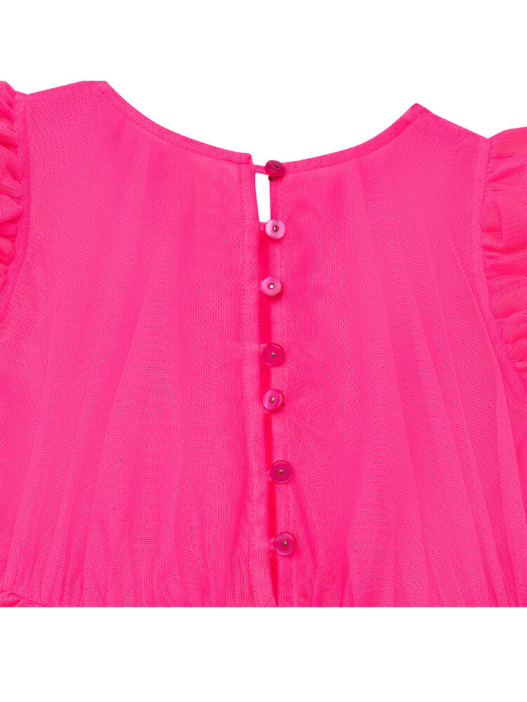 Sukienka neonowa dziewczęca Billieblush U12744/47T06A Różowy