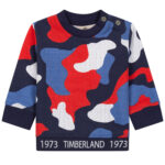 Bluza dziecięca Timberland T05K59/85T Granatowy