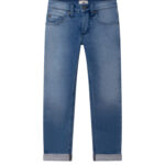 Spodnie jeansowe chłopięce Timberland T24B84/Z74 Niebieski
