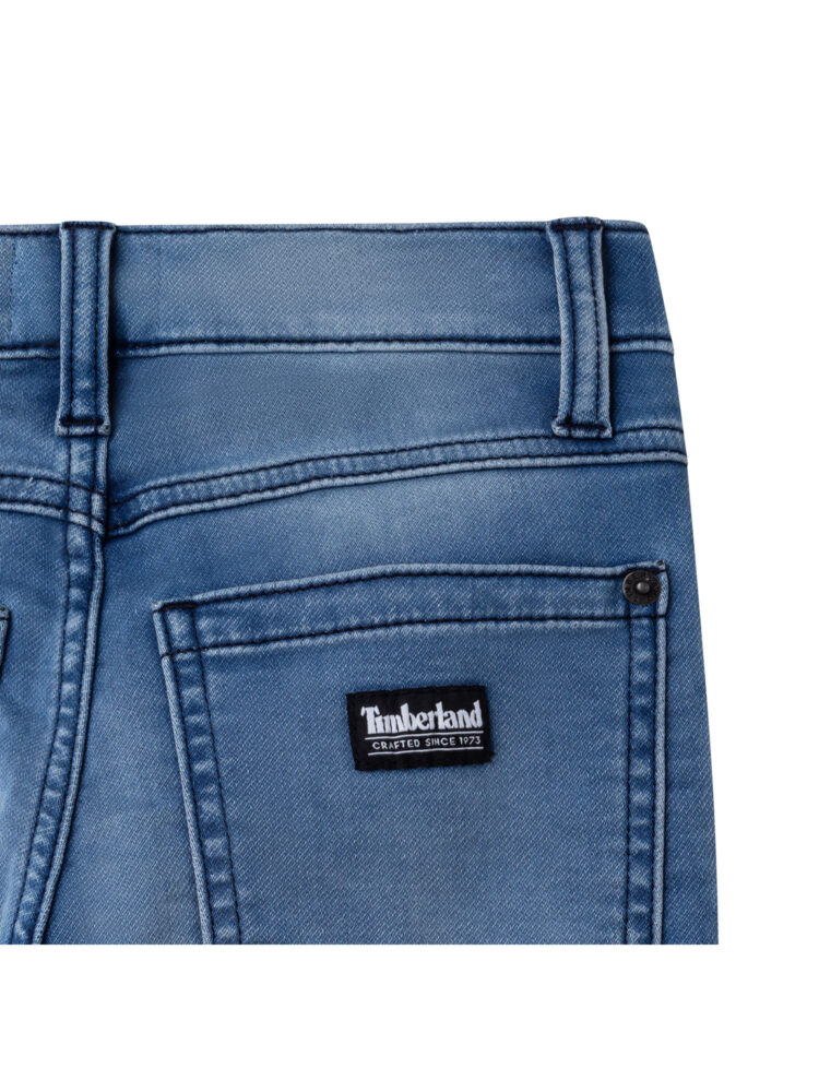 Spodnie jeansowe chłopięce Timberland T24B84/Z74 Niebieski