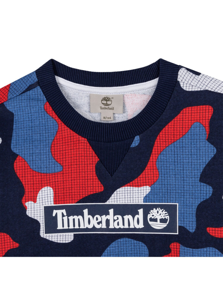 Bluza chłopięca Timberland T25T14/85T Granatowy