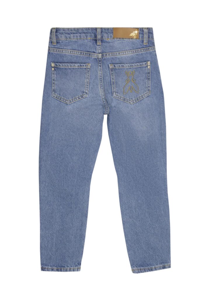 Spodnie jeansowe dziewczęce Patrizia Pepe PJFPJ011051 niebieski
