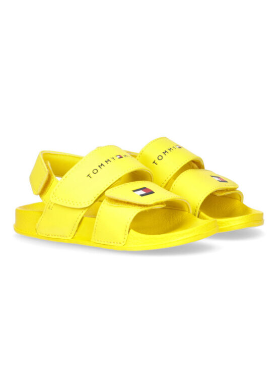 Sandałki chłopięce Tommy Hilfiger T1B2-32270-0193200 żółty