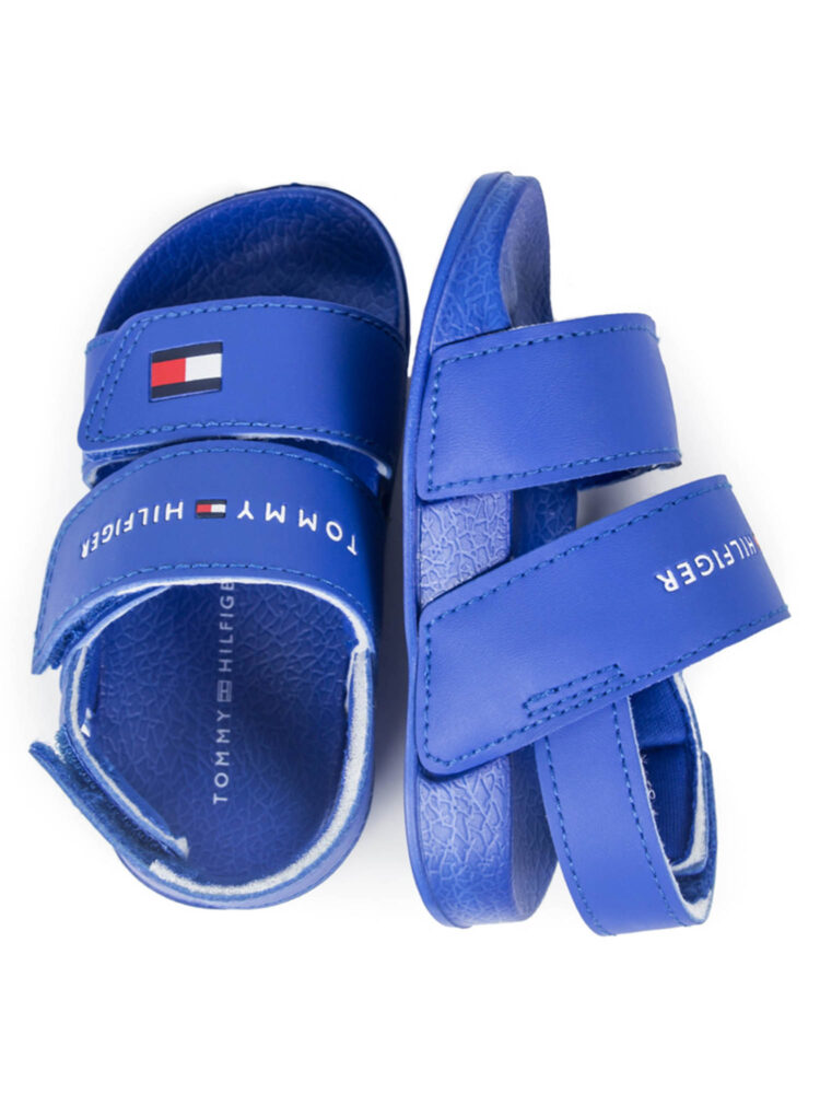 Sandałki chłopięce Tommy Hilfiger T1B2-32270-0193801 niebieski