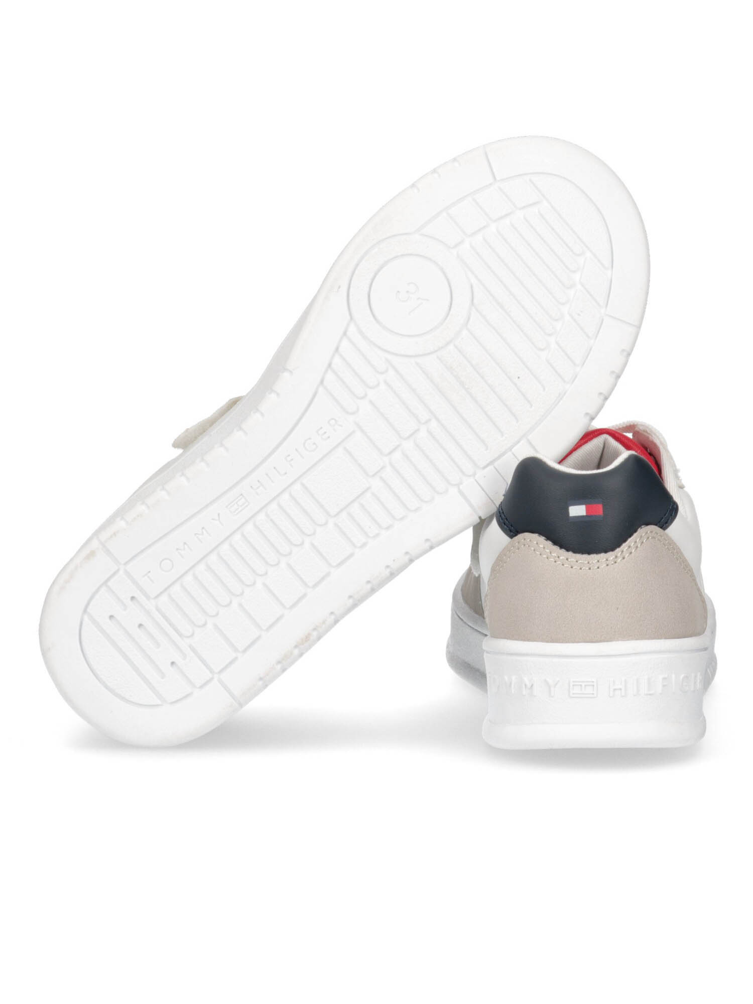 Sneakersy chłopięce Tommy Hilfiger T3B4-32227-1269Y003 biały