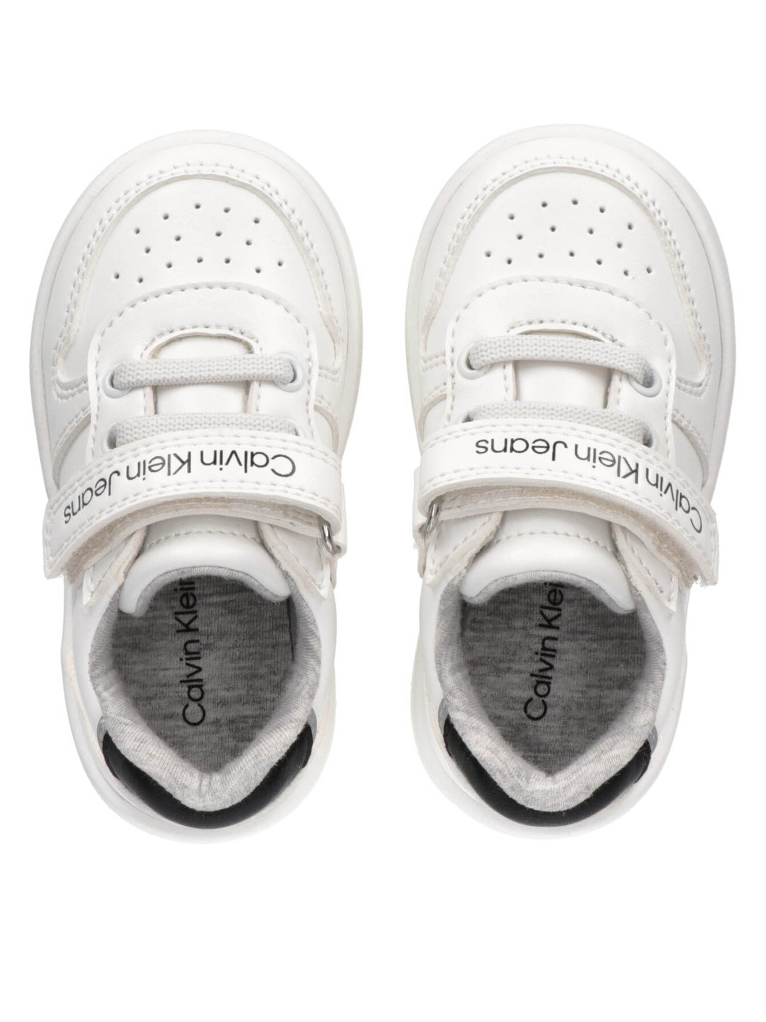 Sneakersy chłopięce Calvin Klein Jeans V1B9-80110-1355X002 biały