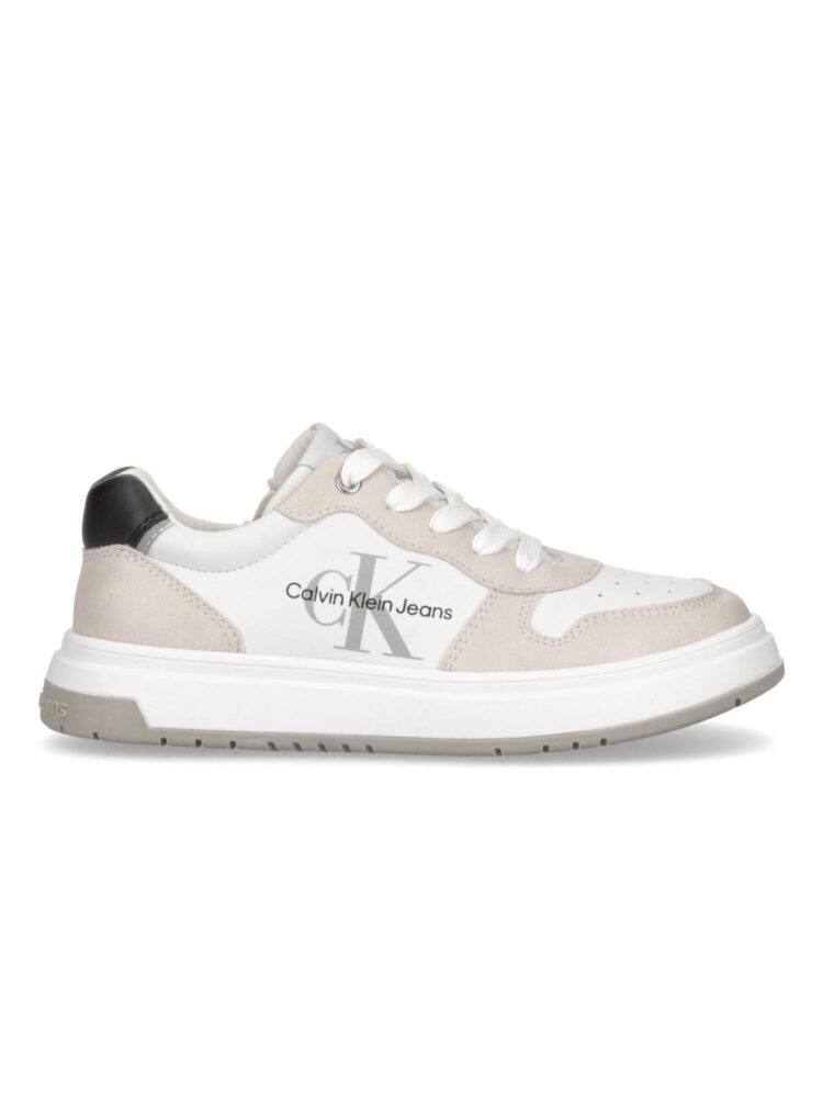 Sneakersy chłopięce Calvin Klein Jeans V3B9-801-1355X044 biały
