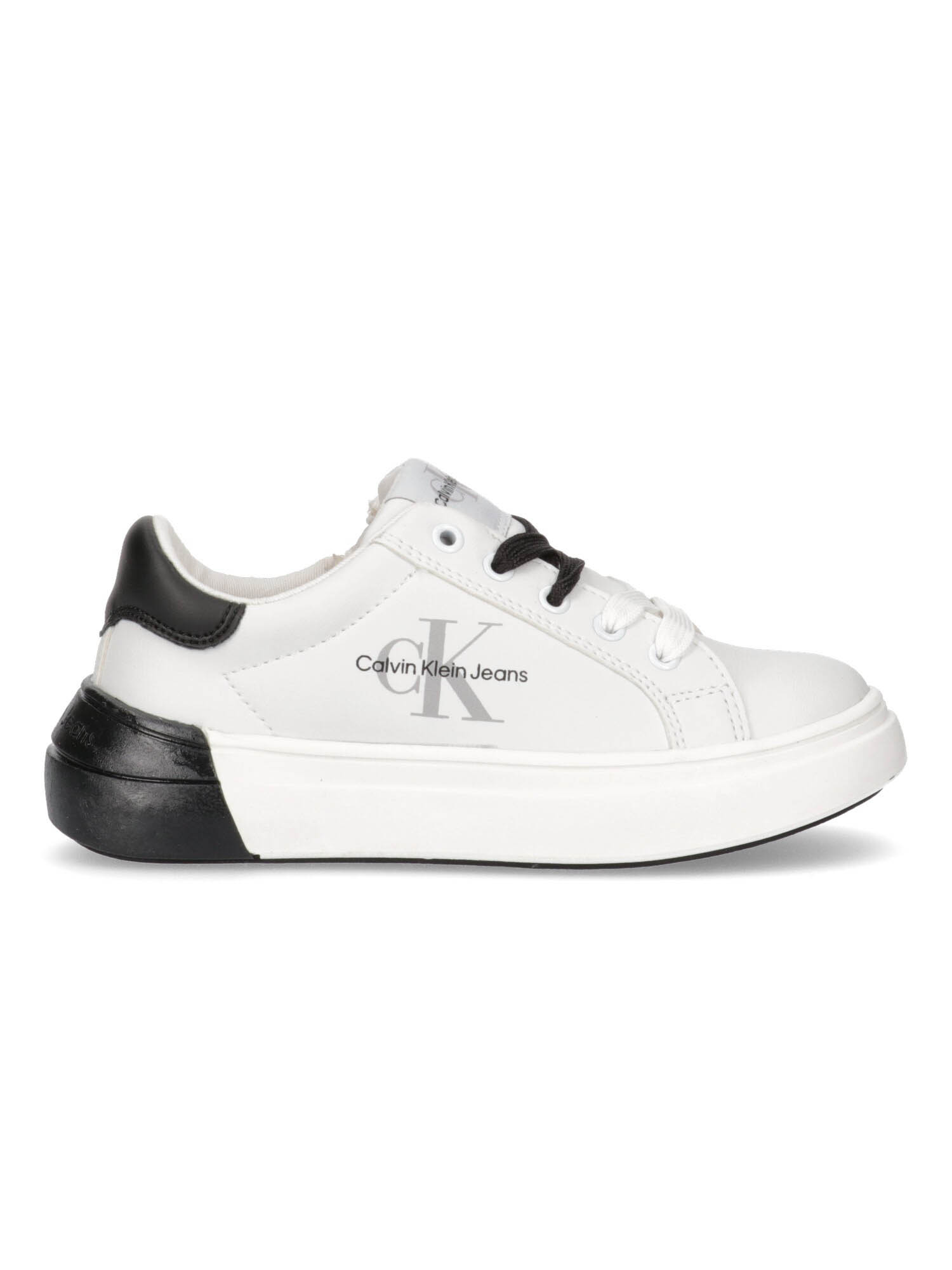 Sneakersy dziewczęce Calvin Klein Jeans V3X9-80120-1355X002 biały/czarny