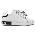 Sneakersy dziewczęce niskie Patrizia Pepe PJ161.06 Biały